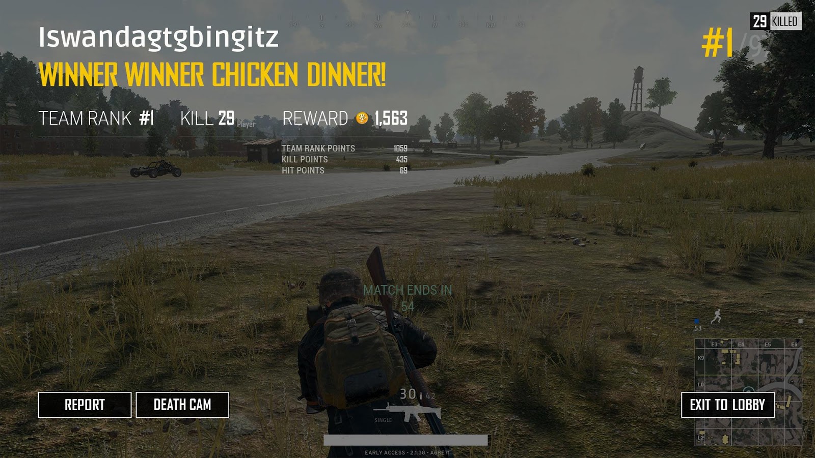 Cara Membuat Winner Chicken Dinner PUBG Palsu Dengan Fake