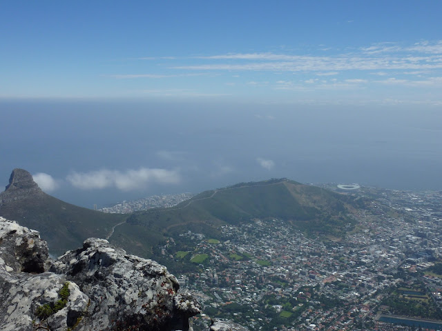 View from Table Mountain Cape Town South Africa