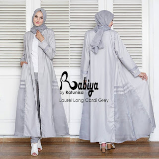 Laurel long cardi Grey