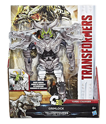 TRANSFORMERS 5 El Último Caballero - Grimlock : Turbo Changer - Armadura de Caballero | Muñeco - Figura | Hasbro 2017 | Película | CAJA JUGUETE