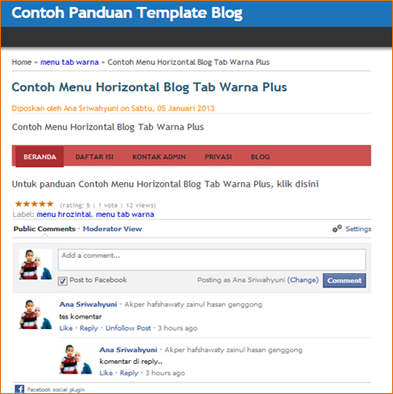Cara Membuat Kotak Komentar Facebook di Blog membuat-kolom-komentar-facebook