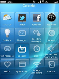 Hedone Design Wave 1.01.01 Theme for Blackberry