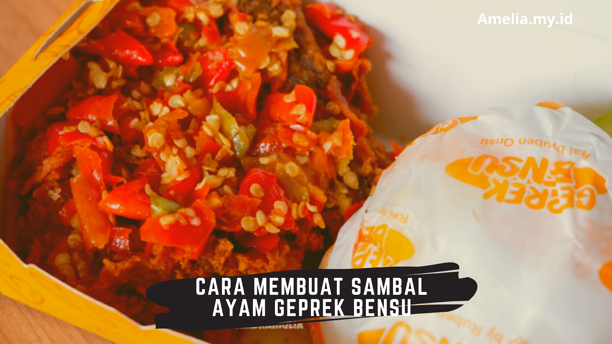 Sambal Ayam Geprek Mentah - Resep Ayam Geprek Sambal ...