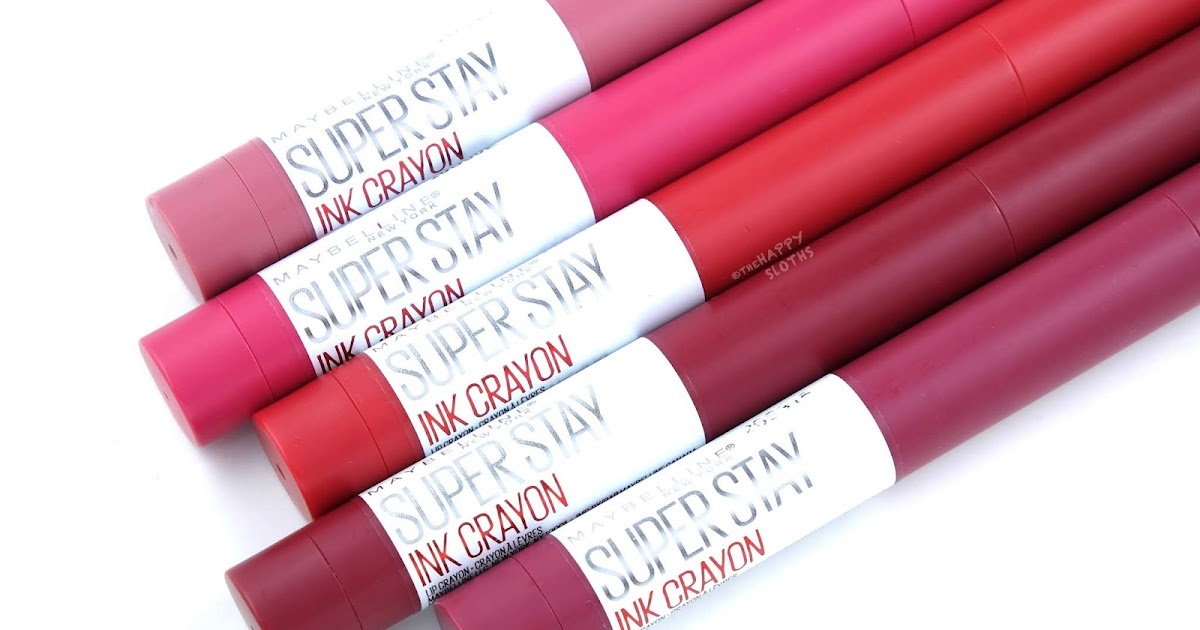 SuperStay Ink Crayon Lipstick - Maybelline