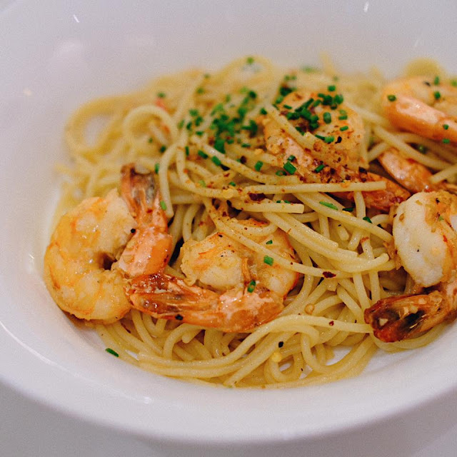  Fresh Sea Prawn Aglio Olio