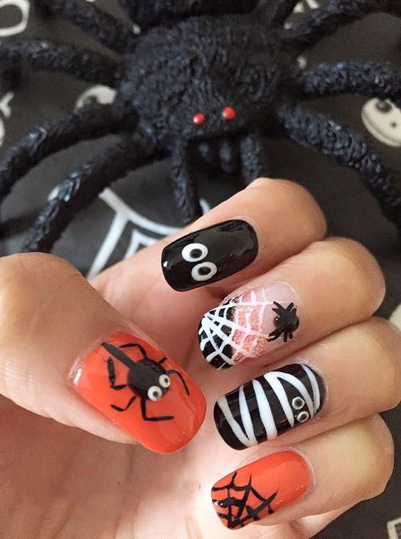 Halloween Nail Art Ideas There are so many fun designs