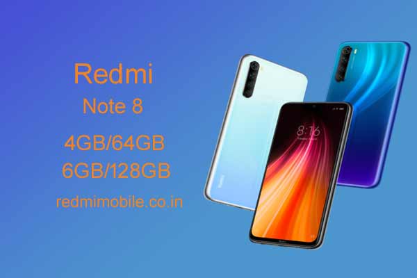 Redmi Note 8- कीमत कैमरा फीचर्स