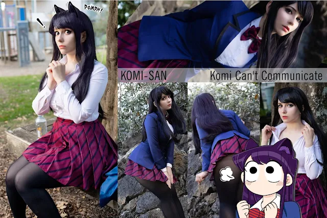 Komi-san wa, Komyushou Desu: Veja Esse Fabuloso Cosplay de Komi Shouko