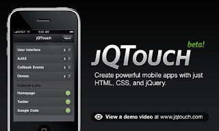 JQtouch Mobile Framework