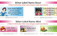 Top Populer Cara Buat Stiker Nama Anak Sekolah