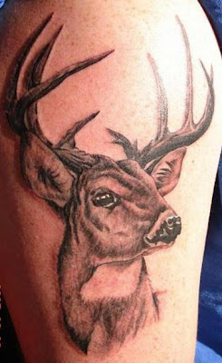 Deer Head Tattoo Picture