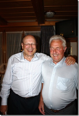 Day 4 Schwendiman party Dad and Ernst