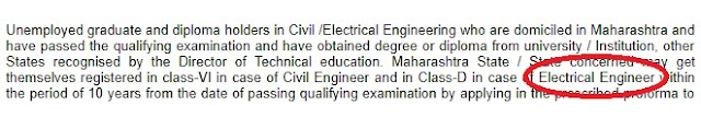 electrical unemployed engineer pwd contractor registration