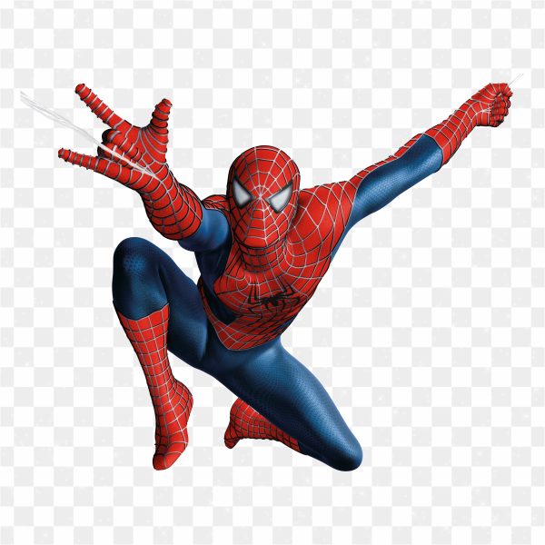 Spiderman ilustracion png transparente