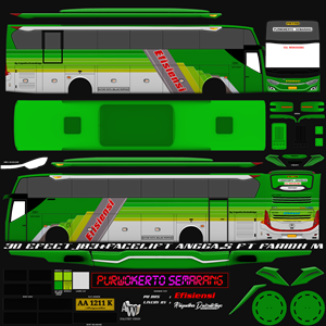 Livery Efisiensi Hijau JB3+ Cvt Faridh Madyawan