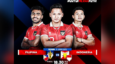 Live Streaming Filipina vs Indonesia Piala AFF 2022