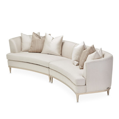 Michael Amini sectional sofa