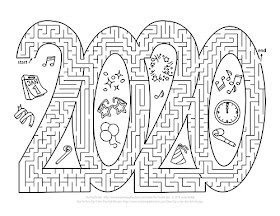 The Puzzle Den - Free 2020 New Year Maze