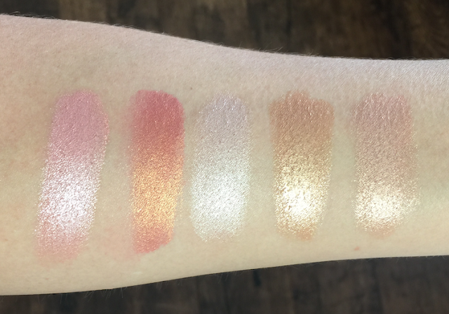 colour pop golden state of mind eyeshadow palette swatches review