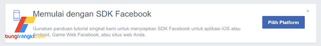 Cara mendapatkan Facebook App ID