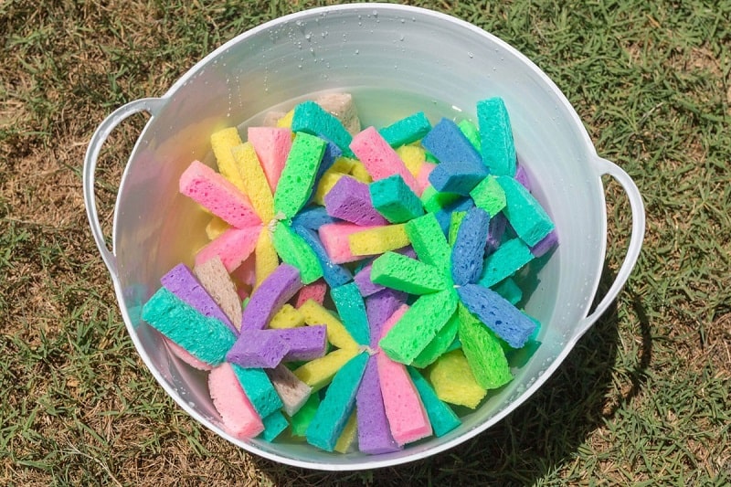 sponge water bombs