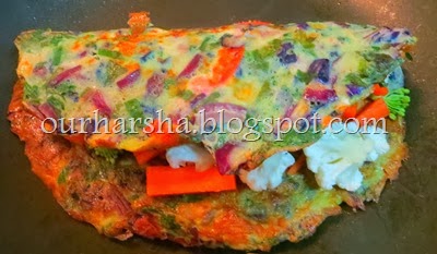 Vegetable Egg Omelet  (7)