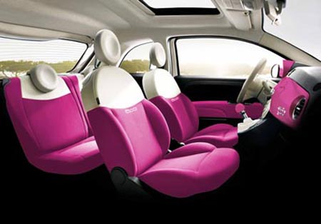 Fiat 500 Barbie Concept, 2009. The Fiat 500 makes headlines once more, 