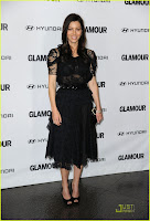 Jessica Biel and Eva Mendes Glamour Reel Moments Event Pics