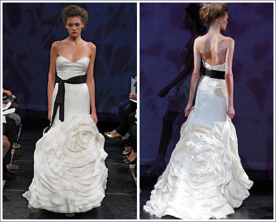 Black And White Wedding Dresses