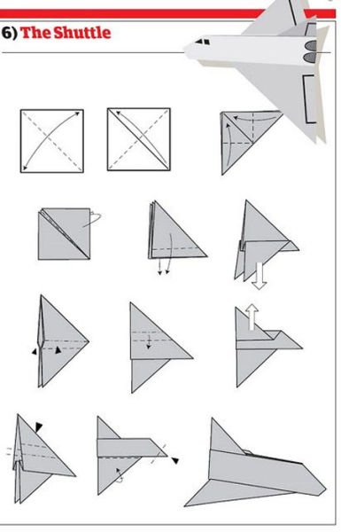 Modelos de Avião de papel