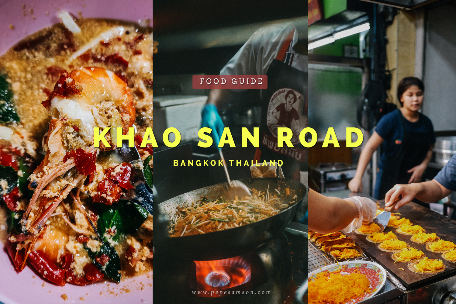 khao san road bangkok food guide