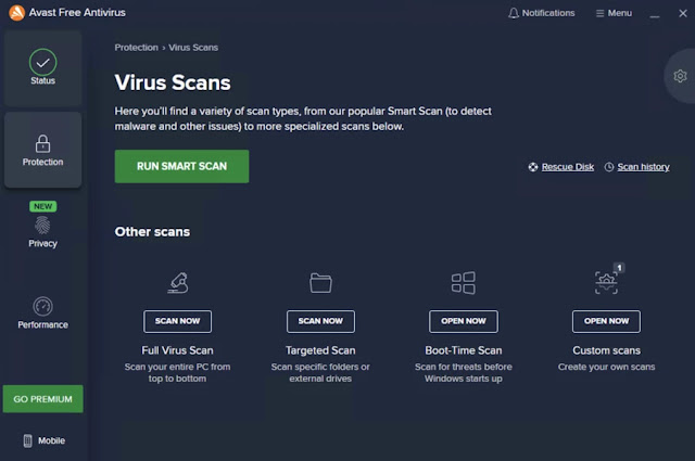 برنامج Avast Free Antivirus 2023 عربي