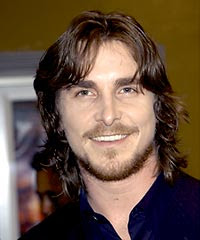 CHRISTIAN BALE HAIRSTYLES - LONG WAVY HAIRCUT