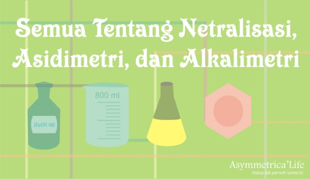 Ilustrasi Netralisasi, Asidimetri, Alkalimetri