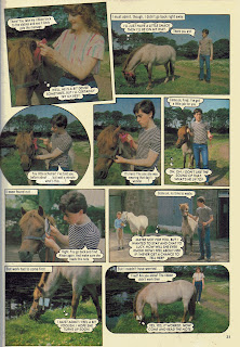 Horsing Around photo story from Jackie annual '84, starring Alan Cumming 4