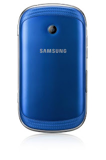 Samsung  Galaxy Music Biru belakang