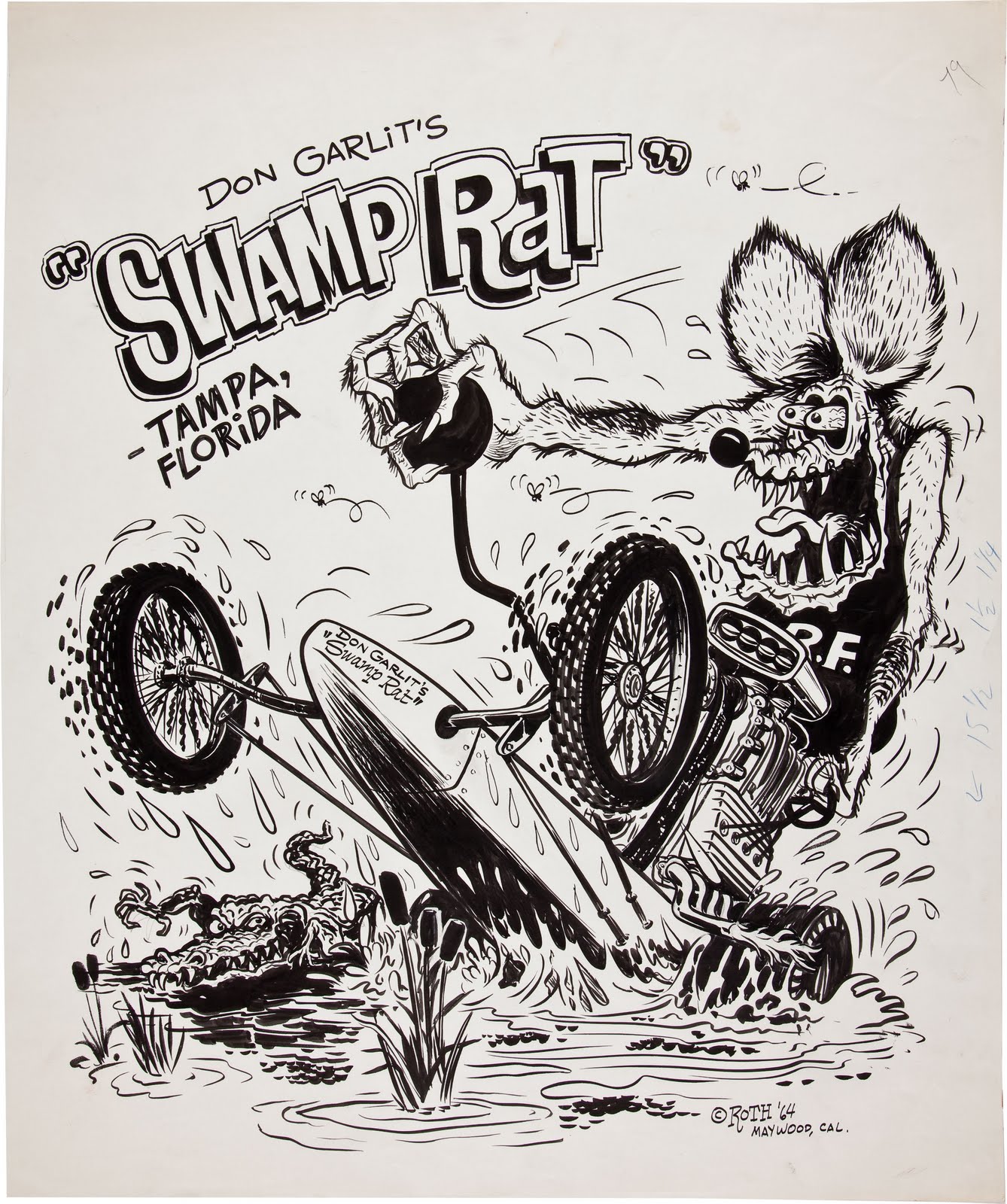 Ed Roth Rat Fink Art