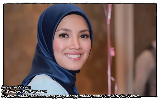 gambar Nur Fazura bertudung