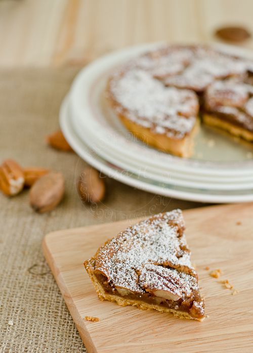 Pecan and Chocolate Tart