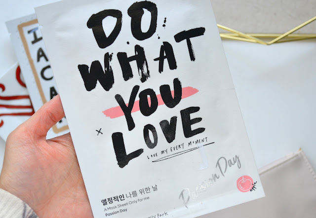 Missha x Kelly Park A Mask Sheet Only For Me Blue Day and Passion Day