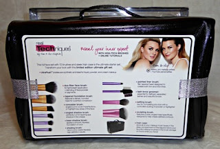 Real Techniques Brushes and Train Case Gift Set