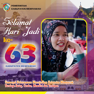 Deretan Link Twibbon Dirgahayu Kabupaten Mempawah ke 63 2022, Desain Keren, Unik dan Elegan