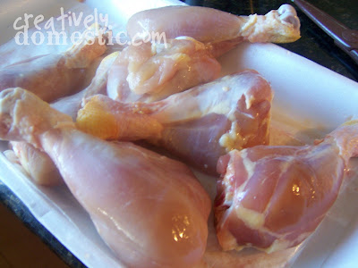 Recipes and chicken drumsticks and slowcooker