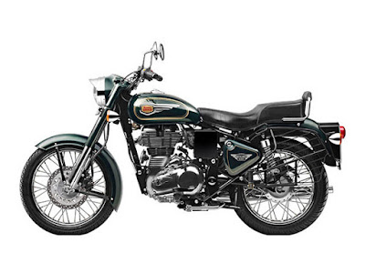 Royal Enfield 350 UCE side angle image