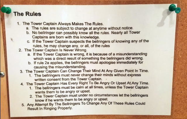 bell ringers rules