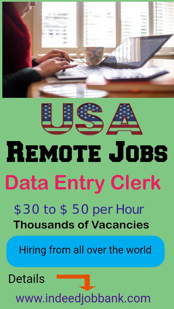 Latest USA Jobs Work from Home Remotely