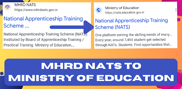 NATS (National Apprenticeship Training Scheme) ने Apprenticeship रजिस्ट्रेशन के लिए नया web पोर्टल लांच कर दिया है