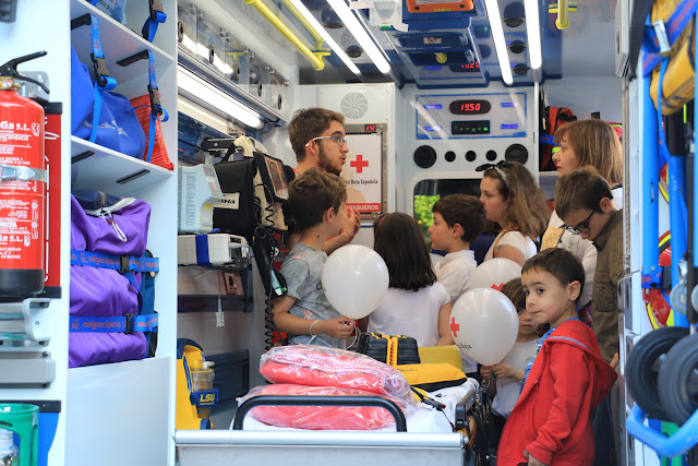 Actividades de Cruz Roja en Herriko Plaza