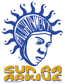 Sun Ra enlightenment illustration by Christopher Eddy
