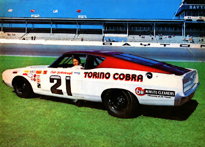 Cale Yarborough #21 Ford Talladega Torino Cobra Racing Champions 1/64 NASCAR blog wood brothers